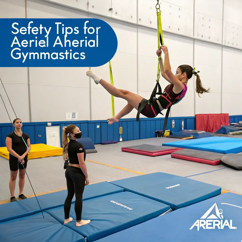 Aerial gymnastics safety tips